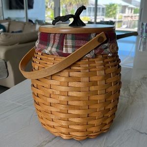 2000 Celebration Longaberger Large Pumpkin Basket